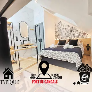 Hébergement de vacances L'abri Du Port By Mrodbnb - Maison Neuve - 25m & Resto - Cine - Cheminee - Popcorn, Cancale